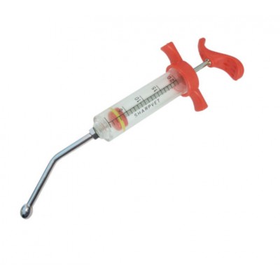 Feeding Syringe - Sharpvet - 20 cc - red