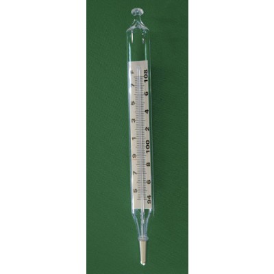 Mercury Free Thermometer - Celsius - w/ alligator Clip