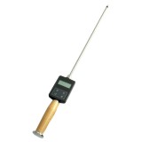 Hay and straw moisture and temperature probe