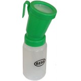 Teat dip cup - Low return system to prevent used liquid to return to bottle